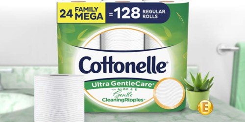 Cottonelle Toilet Paper 24-Count Family MEGA Rolls Only $18.42 Shipped at Amazon