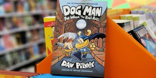 Dog Man For Whom the Ball Rolls Hardcover Book Just $5