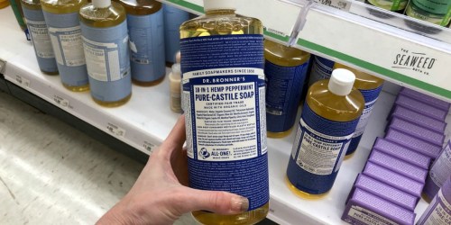 40% Off Dr. Bronner’s Castile Soap 32oz Bottles on Walgreens.online