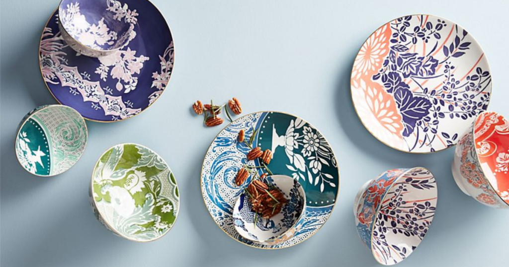 Evanie Plates from Anthropologie