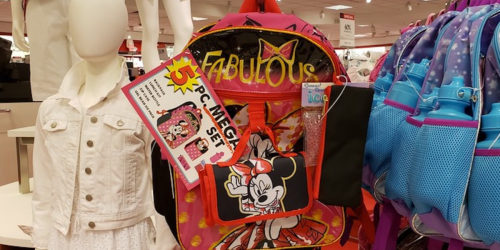 Kids Character 5-Piece Backpack Sets Only $14.99 at Macy’s | Includes Lunch Bag, Pencil Case & More