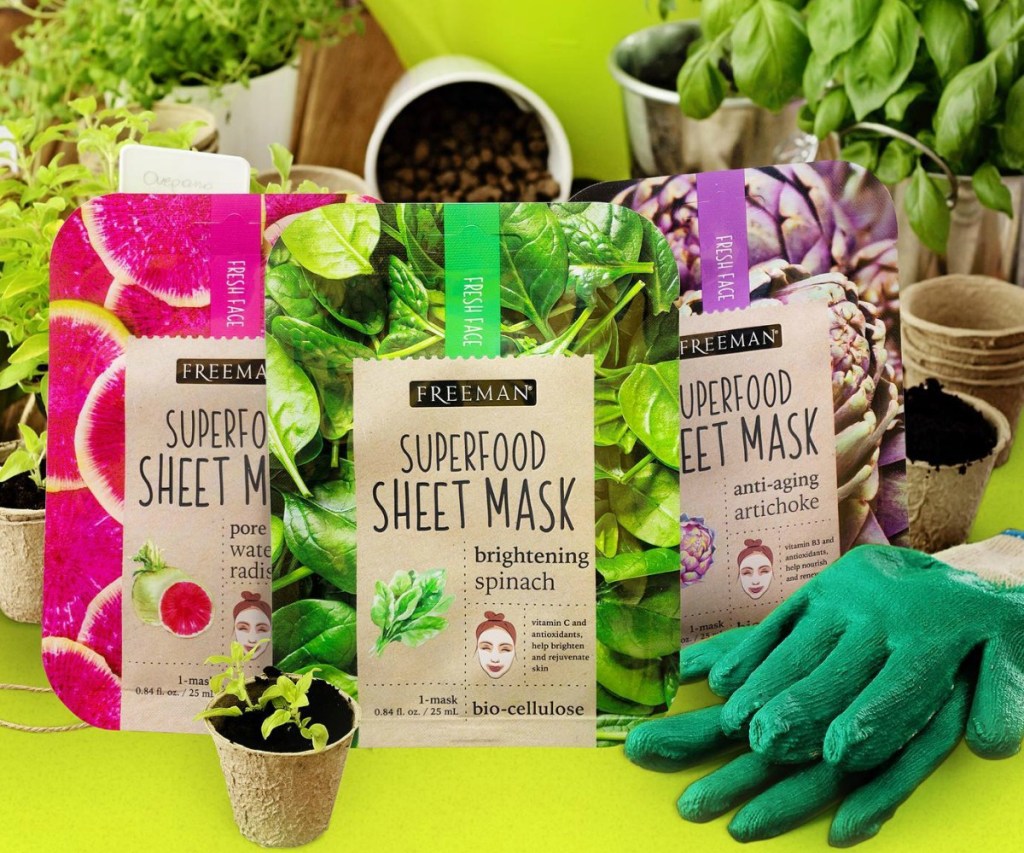 Freeman Beauty SuperFoods facial masks