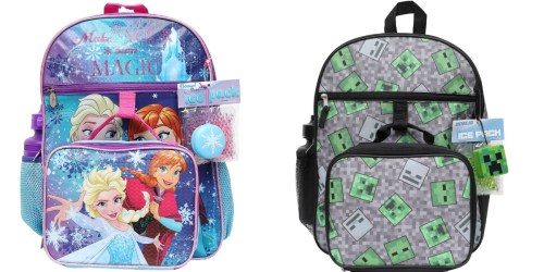 Kids 5-Piece Backpack Sets as Low as $11.67 Each Shipped for Kohl’s Cardholders (Disney, Paw Patrol & More)