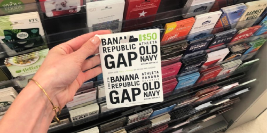 Get 20% Off GAP Brands eGift Cards on BestBuy.online (Use at Old Navy, Athleta & Banana Republic)