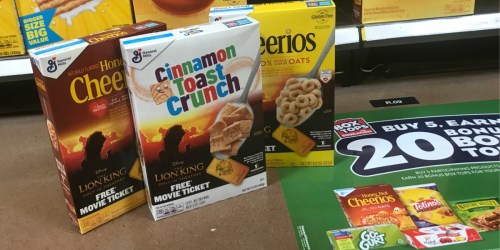 Kroger’s 2-Day Sale (99¢ General Mills Cereals, $7 Backpack Sets, & More)