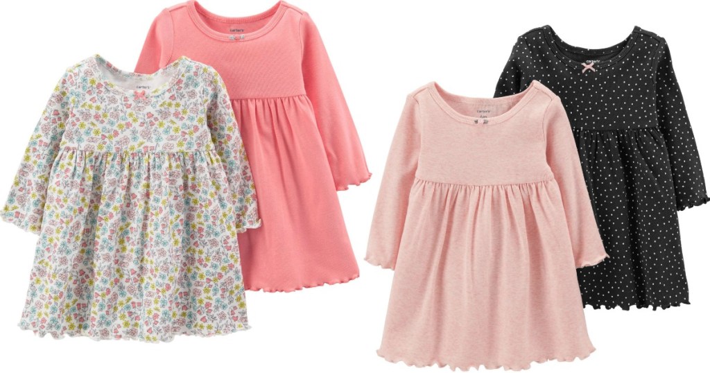 Carters Girl's Dress 2-packs