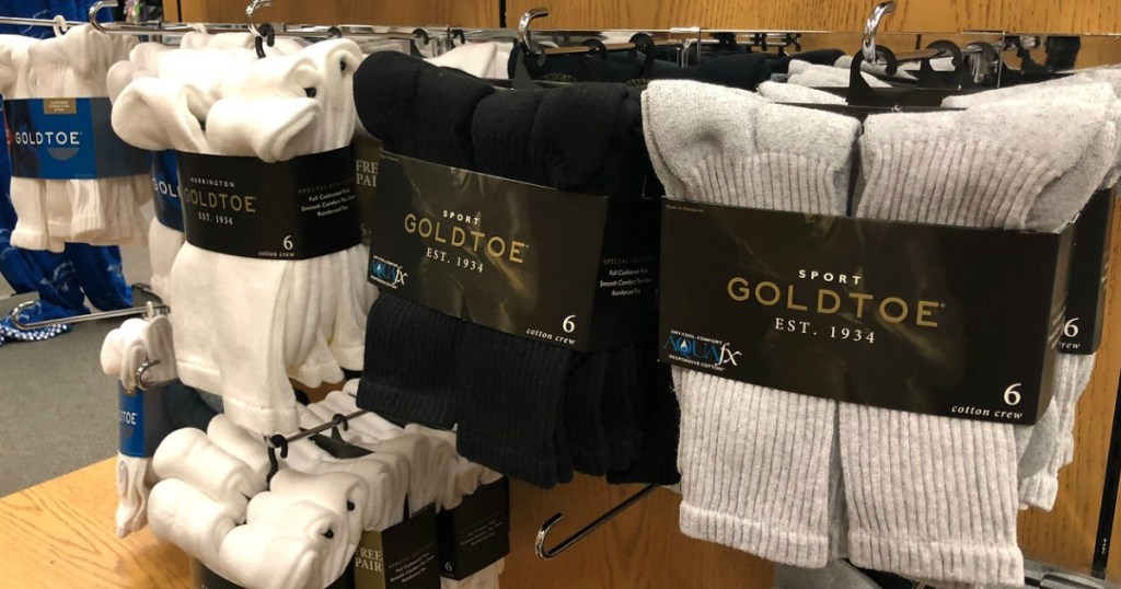 men's Gold Toe socks in store