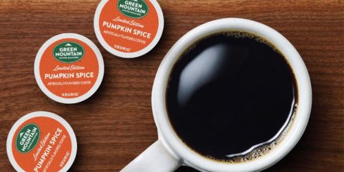 Green Mountain Coffee Pumpkin Spice K-Cups 18-Pack Only $4.99 Shipped