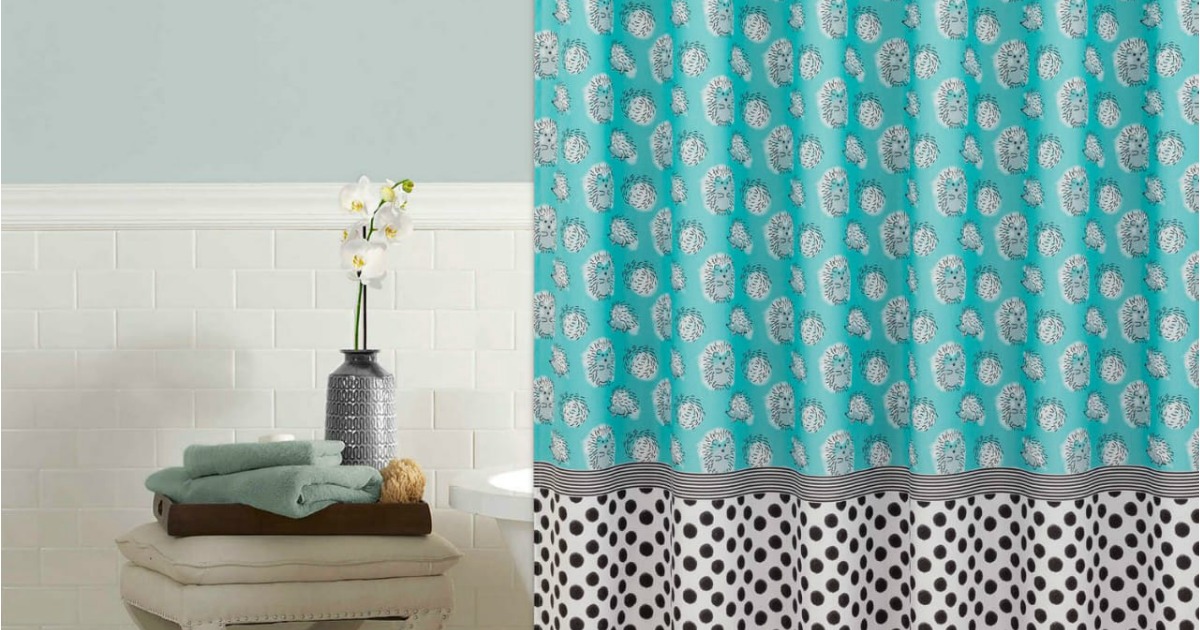 Hedgehog Shower Curtain