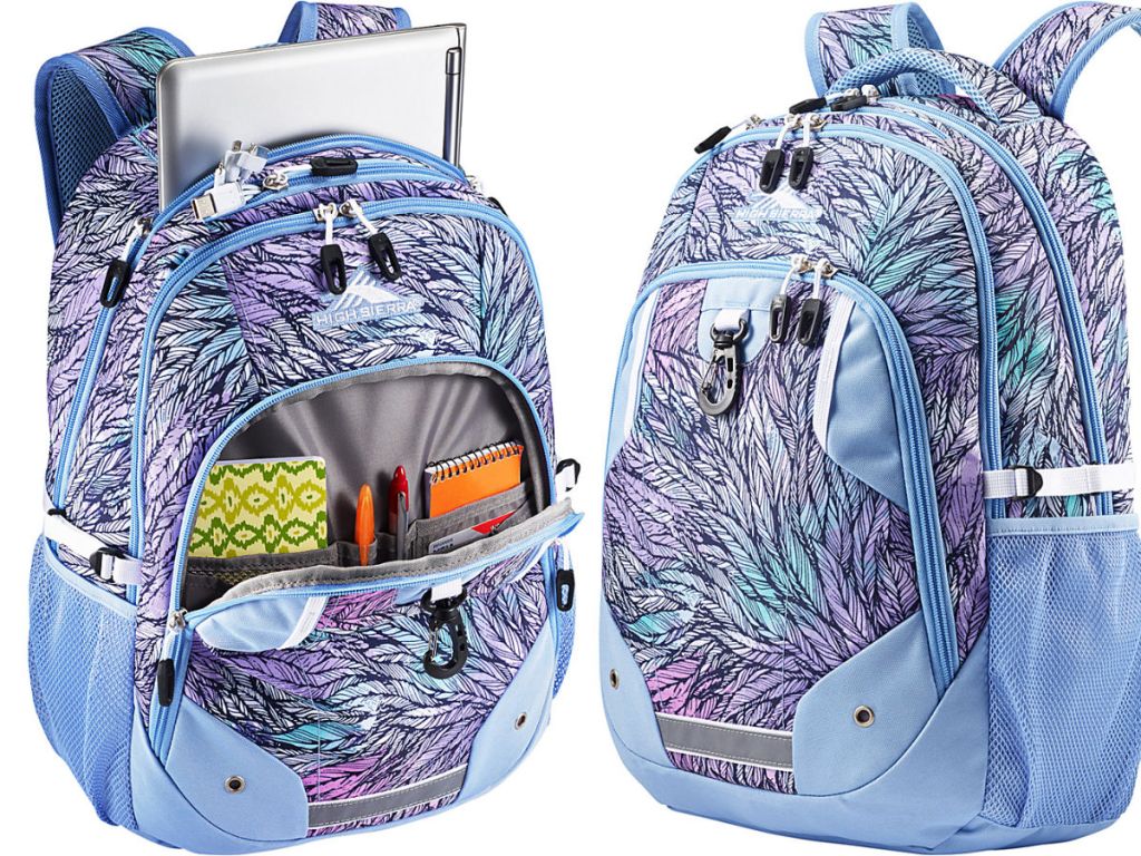 High Sierra Zestar Laptop Backpack in dreamsicle 