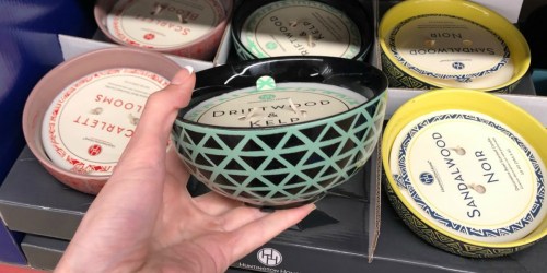 ALDI Decorative Bowl Candles Just $5.99