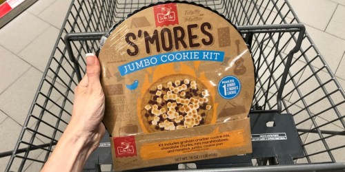 S’mores Jumbo Cookie Kits Now at ALDI | Includes Nonstick Jumbo Cookie Pan