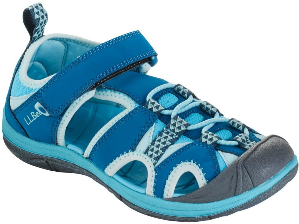 blue kids ll bean sandals