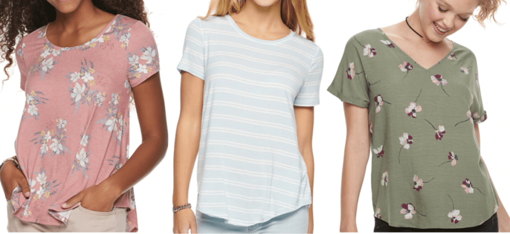 Kohl's Juniors Tees