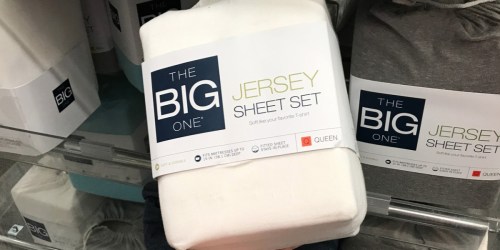 The Big One Jersey Sheet Sets as Low as $13.99 (Regularly $50) + Free Shipping for Kohl’s Cardholders