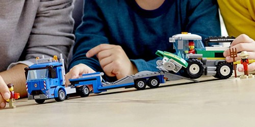 LEGO City Great Vehicles Harvester Transport Set Just $16.99 (Regularly $30)