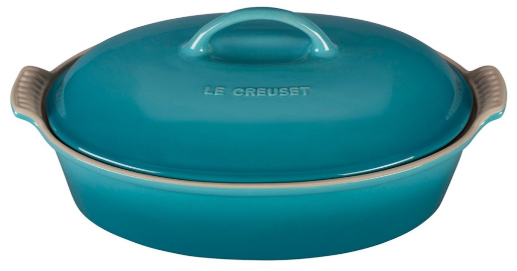 turquoise le creuset casserole dish