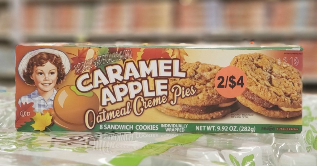 Little Debbie Caramel Apple Oatmeal Creme Pies