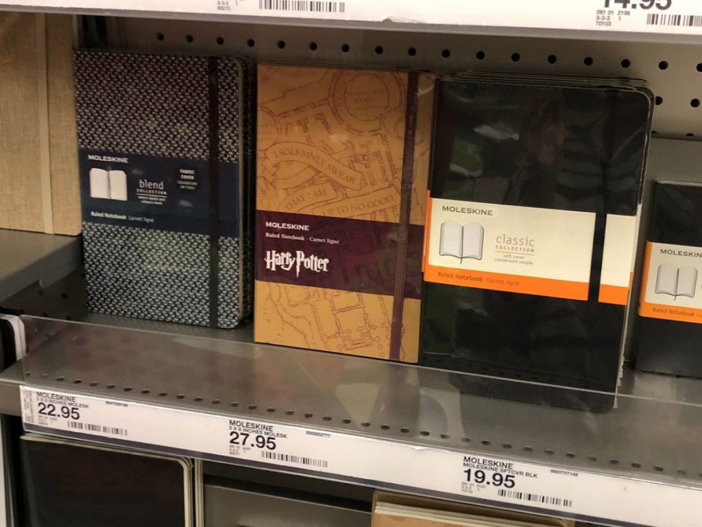 Moleskine Harry Potter Notebook at Target 