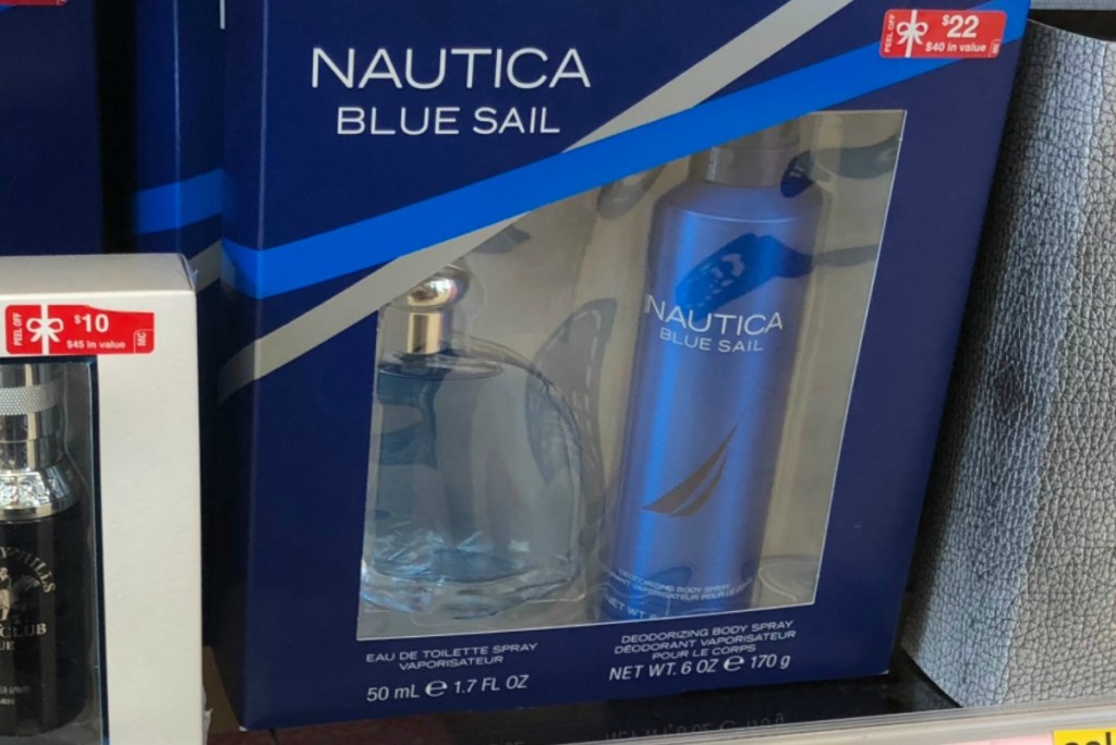 Nautica gift set in package at store