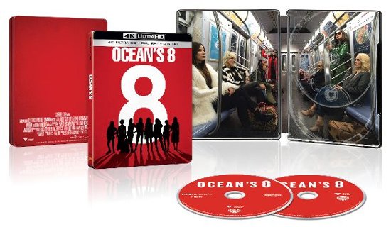 Ocean's 8 movie and steelbook