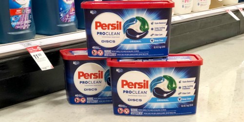 Persil Proclean 40-Count Laundry Detergent Discs Only $5.99 Each After Target Gift Card