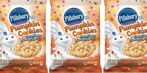 Pillsbury Pumpkin Cookies Feature Cream Cheese Flavored Chips | Bake & Enjoy in Under 20 Minutes