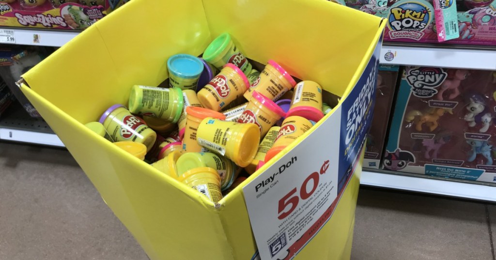 play-doh display at kroger