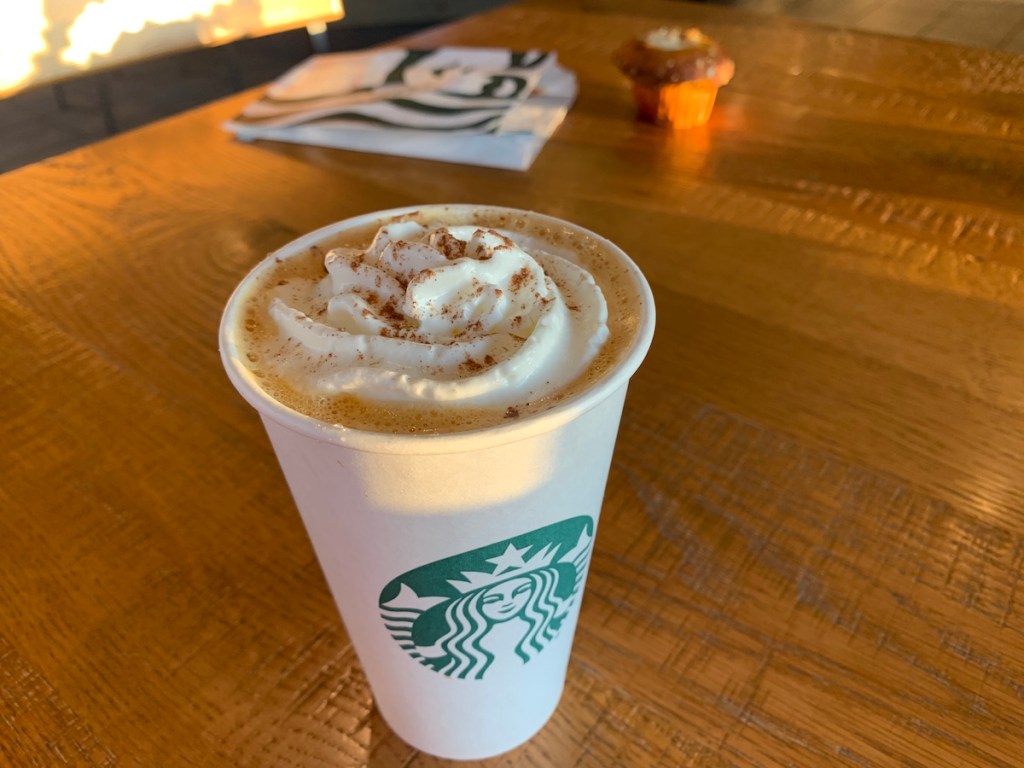 Pumpkin Spice Latte at Starbucks