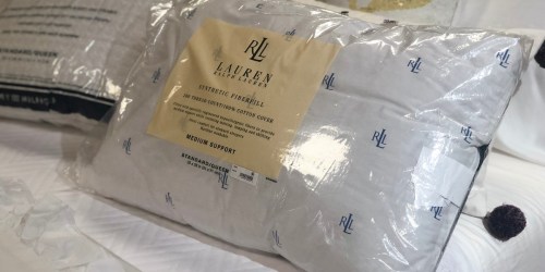 Ralph Lauren Down Alternative Pillows as Low as $5.99 at Macy’s