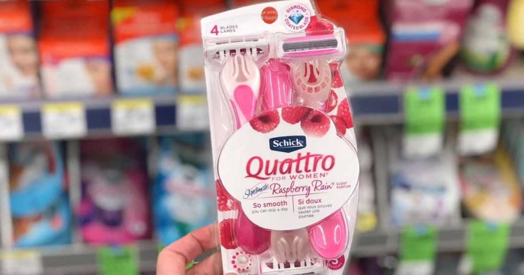 Schick Quattro for Women in walgreens