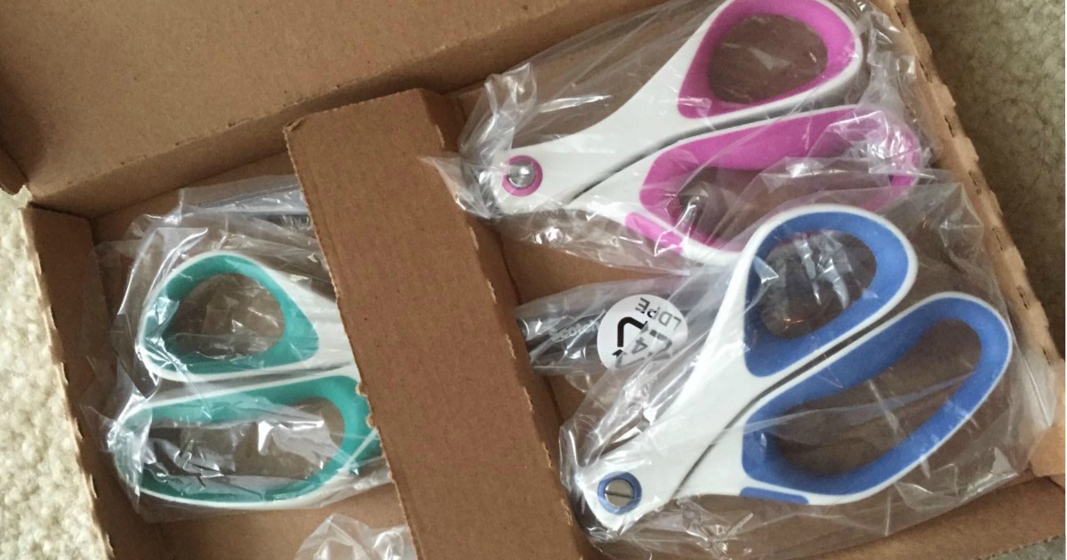 Scotch Precision Scissors 3-pack in open box