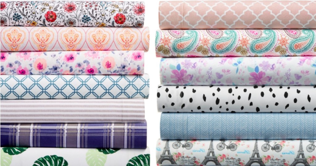 Sheet Sets in various prints