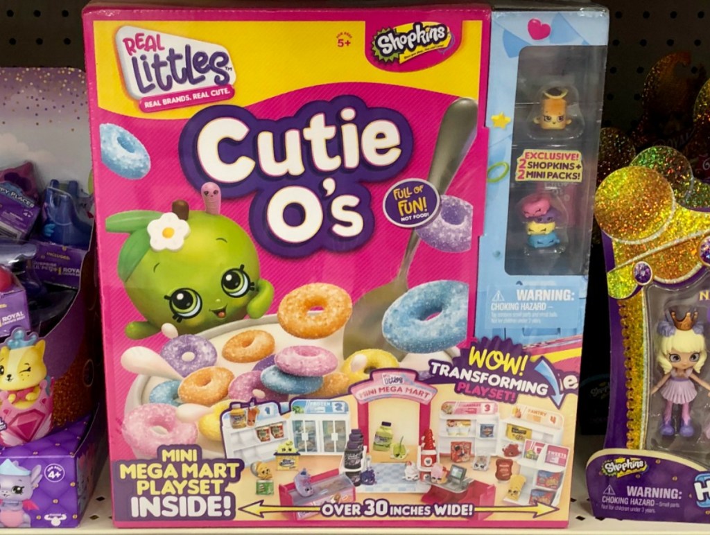 Shopkins brand Mini Mart Playset in package at store