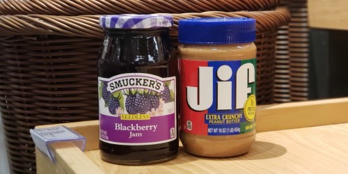 High Value $1.25/1 Jif Peanut Butter & Smucker’s Fruit Spread Coupon + Target Deal Idea