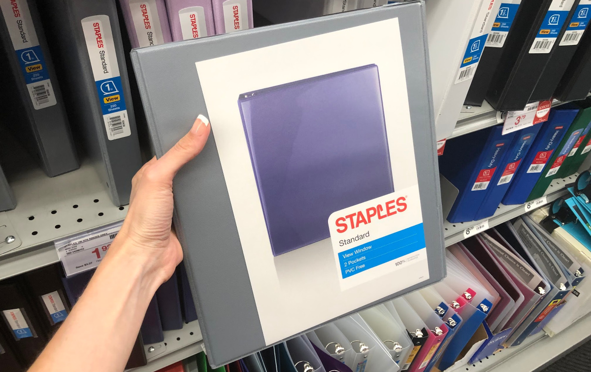 Staples Binder