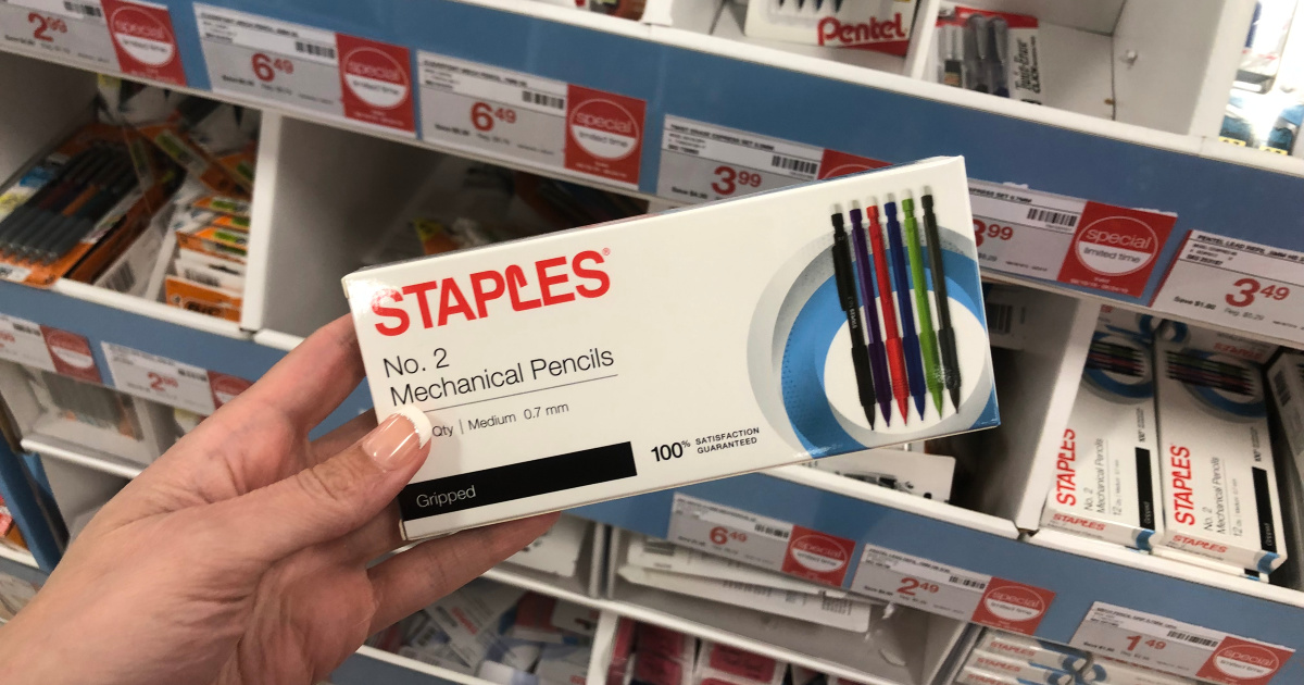 Staples Mechanical Pencils