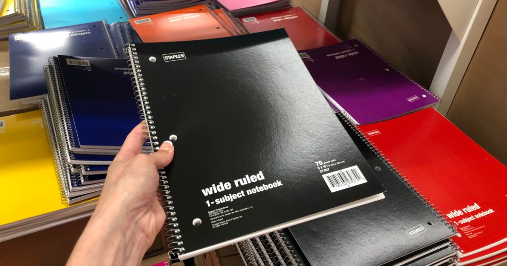 Staples Notebook