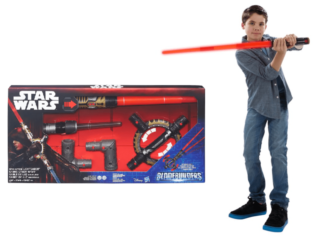 Star Wars BladeBuilders Spin-Action Lightsaber by Nerf