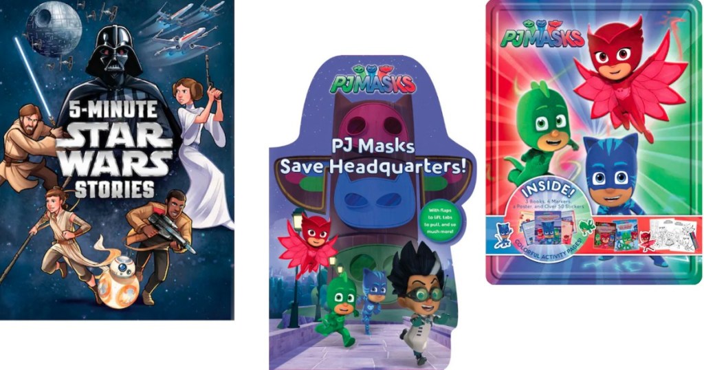 Star Wars and PJ Masks Books