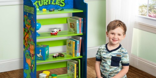 Delta Children Teenage Mutant Ninja Turtles Wood Bookshelf Just $19.98 at Walmart (Regularly $40)