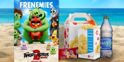 FREE AMC Theaters KidsPack w/ Angry Birds 2 Ticket Purchase | Includes Popcorn, Drink & More