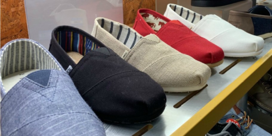 Up to 70% Off TOMS Clearance | Shoes from Just $16!