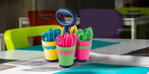 Westcott School Scissor Caddy w/ 24 Kids Scissors ONLY $19.82 (Regularly $35)