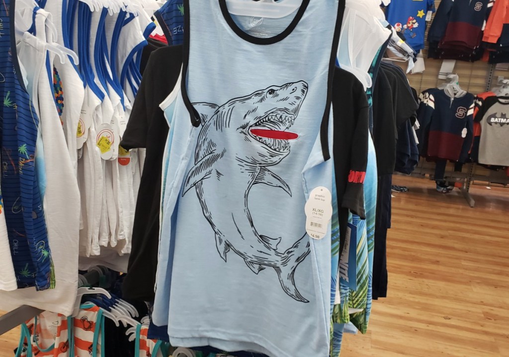 Wonder Nation Shark Tank Top at Walmart 