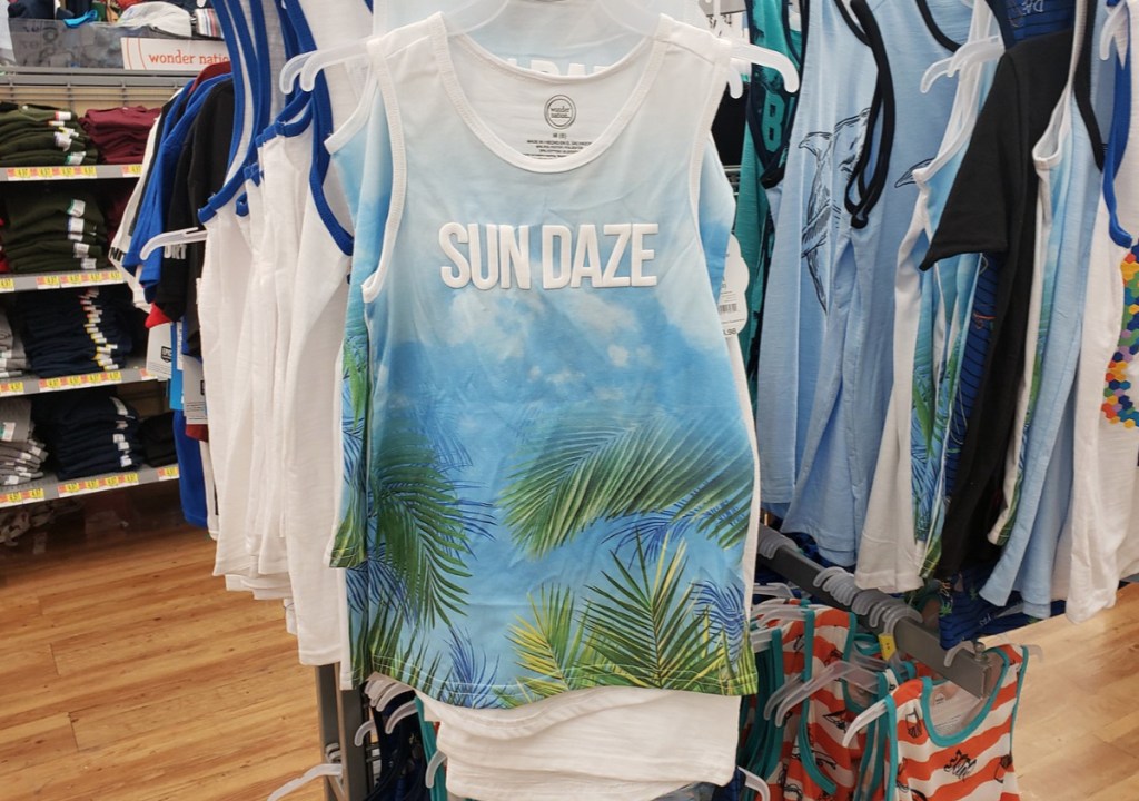 Wonder Nation Sun Daze Tank Top Boys