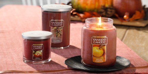 Up to 85% Off Yankee Candle Fall Scents at Macy’s