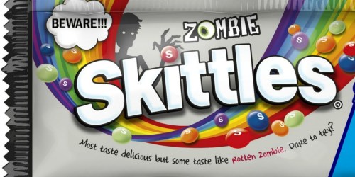 Zombie Skittles Will Be Traumatizing Trick-or-Treaters Everywhere This Halloween