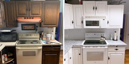 This Under $300 Kitchen Transformation Took Less Than a Week