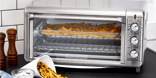 Black & Decker 8-Slice Air Fryer Toaster Oven Just $49.99 Shipped (Regularly $80)